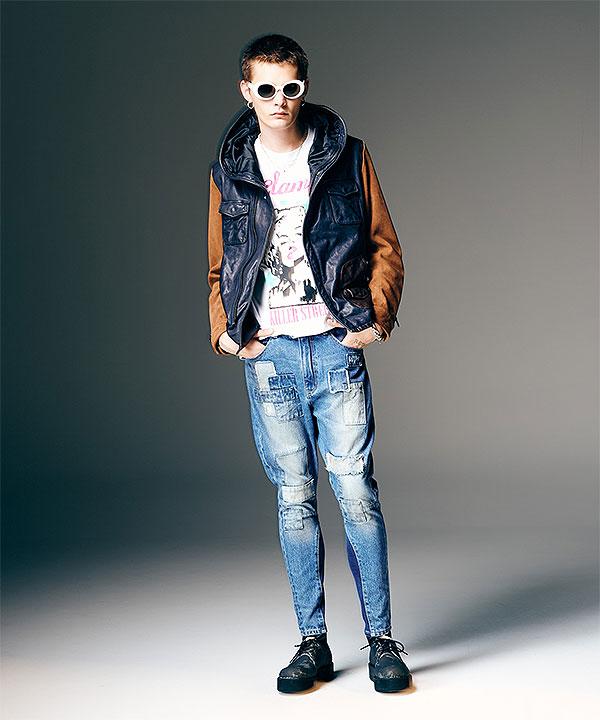 glamb グラム Unplugged Poly Denim