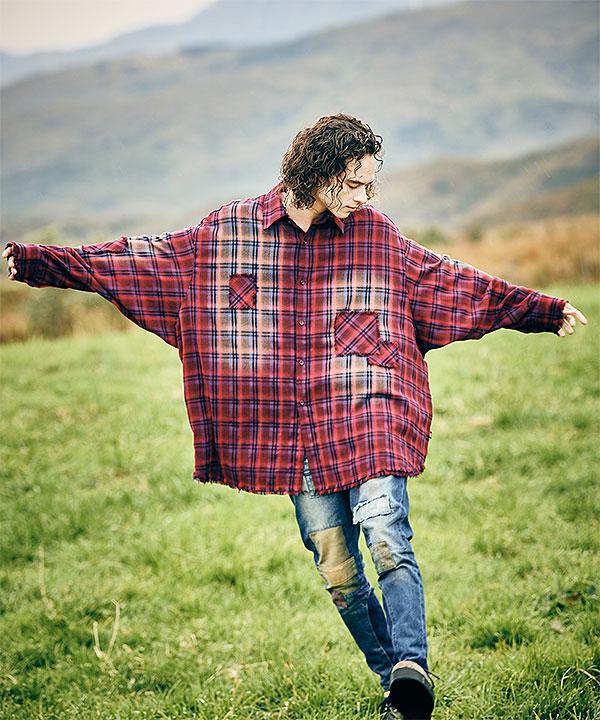 glamb グラム 4XL Flannel Shirt