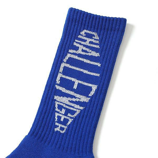 値下げレアCHALLENGERVERTICAL LOGO SOCKS CHALLENGER チャレンジャー FISH LOGO SOCKS
