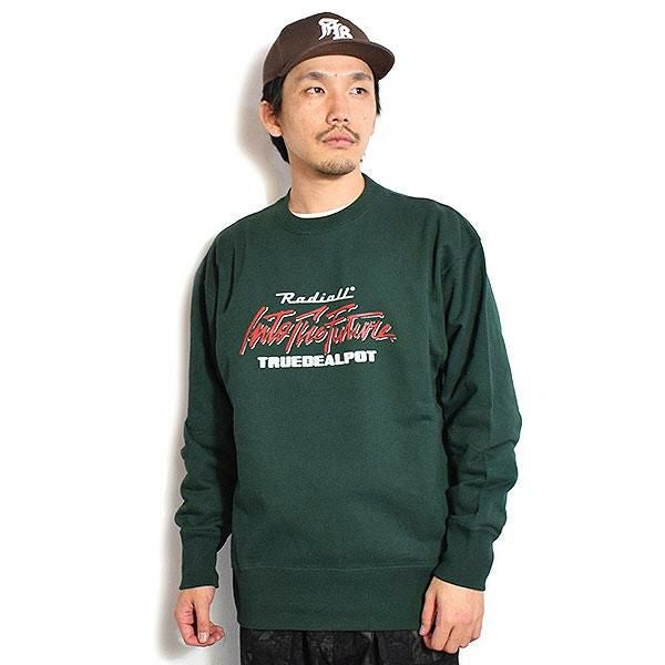 RADIALL ラディアル TRUE DEAL POT - CREW NECK SWEATSHIRT L/S