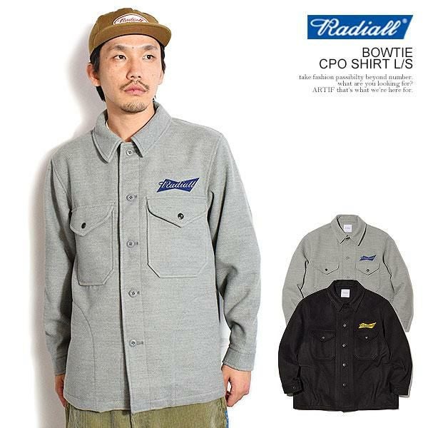 RADIALL ラディアル BOWTIE - CPO SHIRT L/S