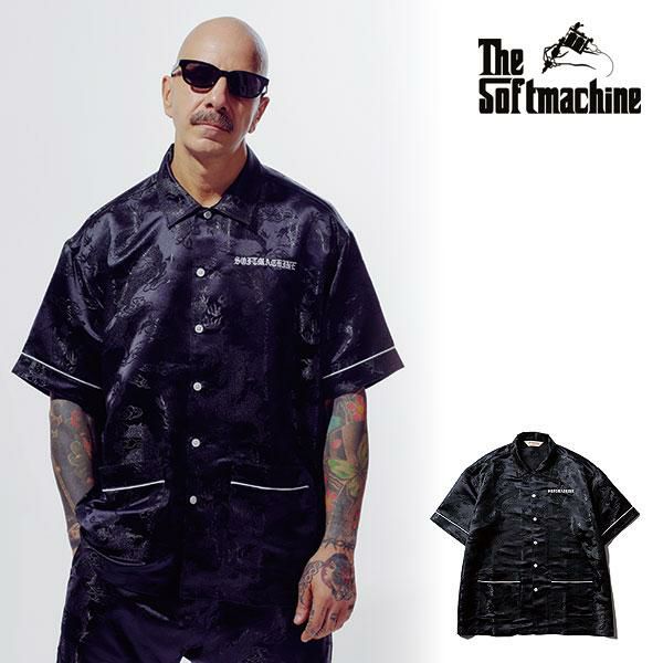 SOFTMACHINE ソフトマシーン BLACK SEA SHIRTS (S/S SHIRTS)