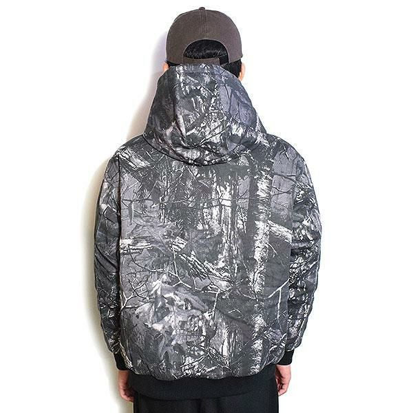 HIDE AND SEEK ハイドアンドシーク Camo Zip Hooded Jacket