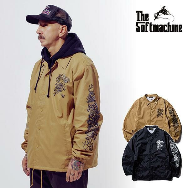 SOFTMACHINE ソフトマシーン TOTEM SKULLS JK (COACH JACKET)