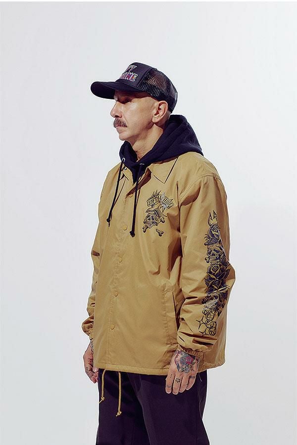 SOFTMACHINE ソフトマシーン TOTEM SKULLS JK (COACH JACKET)