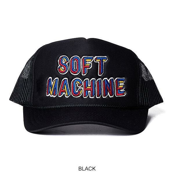 SOFTMACHINE ソフトマシーン MULTIPLE LOGO CAP (MESH CAP)