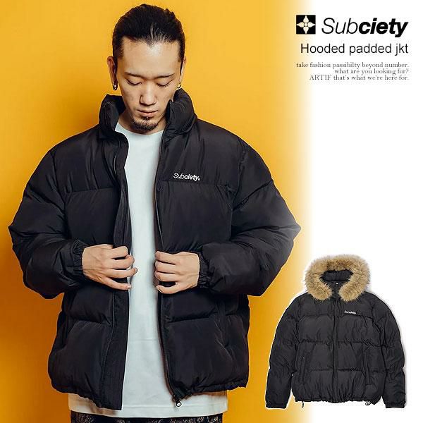 SUBCIETY サブサエティ Hooded padded jkt