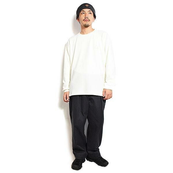 CALEE キャリー WAFFLE L/S CS