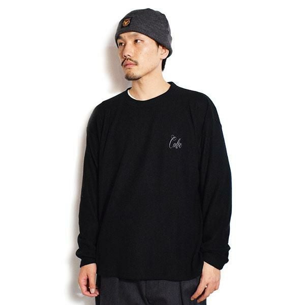 CALEE キャリー WAFFLE L/S CS