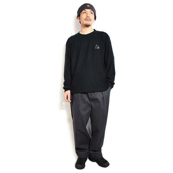 CALEE キャリー WAFFLE L/S CS