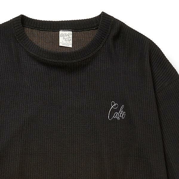 CALEE キャリー WAFFLE L/S CS