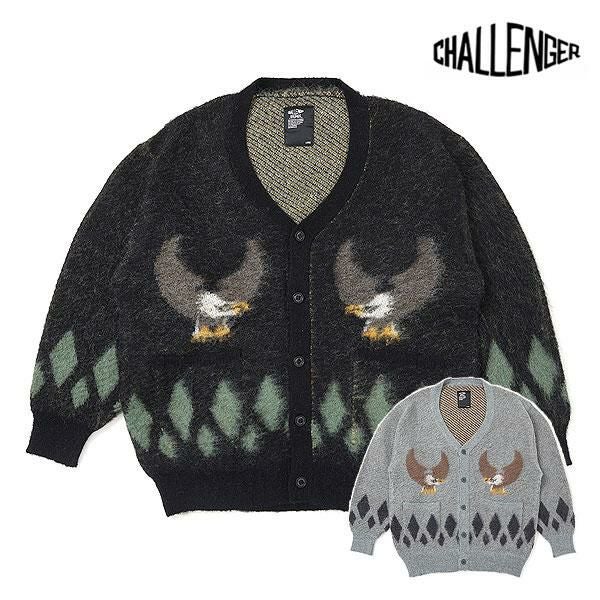 CHALLENGER チャレンジャー NATIVE EAGLE CARDIGAN