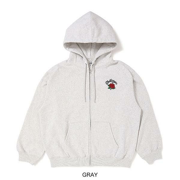 CHALLENGER チャレンジャー ROSE ZIP HOODIE