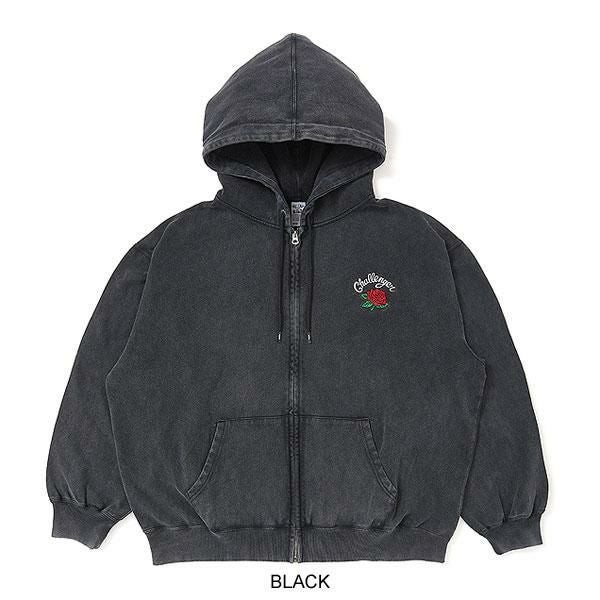 CHALLENGER チャレンジャー ROSE ZIP HOODIE