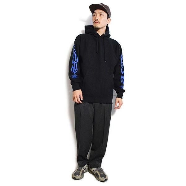 HIDE AND SEEK ハイドアンドシーク Striped Tuck Slacks (Heavy25aw)