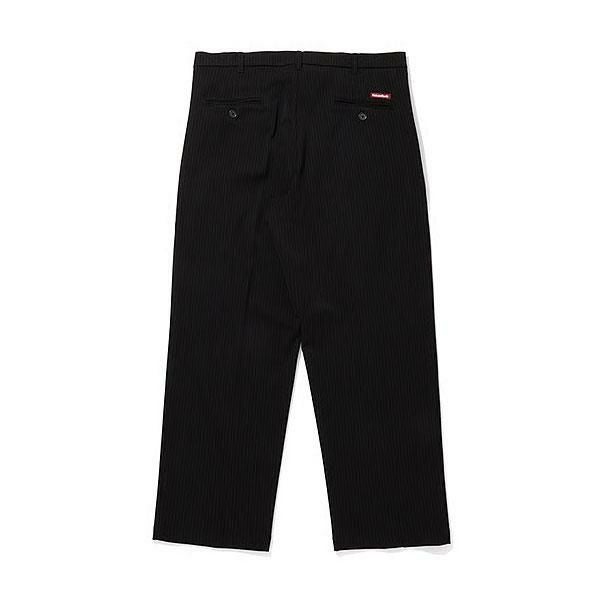 HIDE AND SEEK ハイドアンドシーク Striped Tuck Slacks (Heavy25aw)