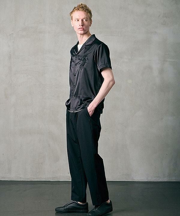 VIRGOwearworks ヴァルゴウェアワークス LUXE BOWLING SATIN SHIRT