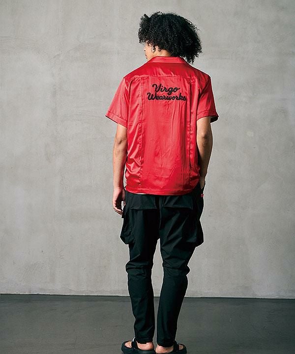 VIRGOwearworks ヴァルゴウェアワークス LUXE BOWLING SATIN SHIRT