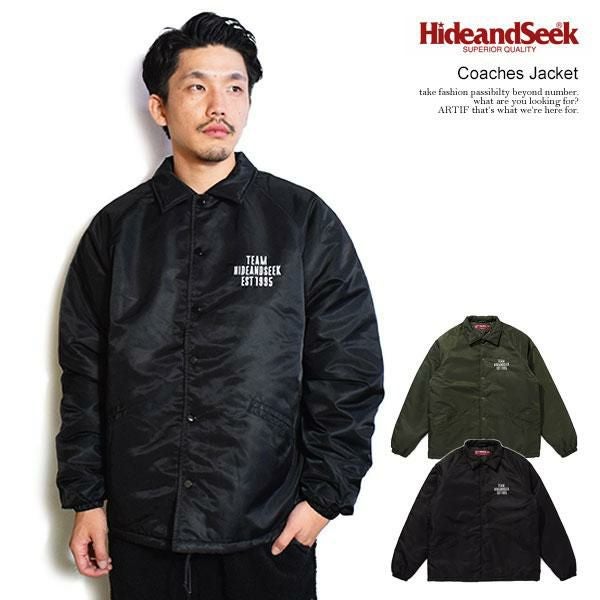 HIDE AND SEEK ハイドアンドシーク Coaches Jacket (25aw)