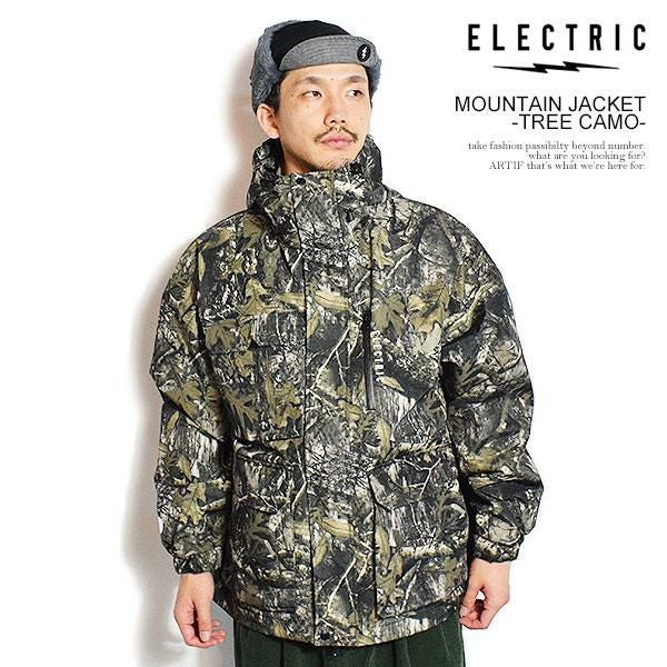 ELECTRIC エレクトリック MOUNTAIN JACKET -TREE CAMO-