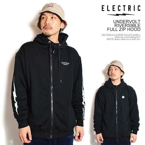 ELECTRIC エレクトリック UNDERVOLT RIVERSIBLE FULL ZIP HOOD