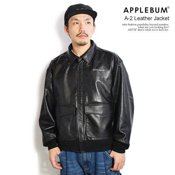 APPLEBUM アップルバム A-2 Leather Jacket