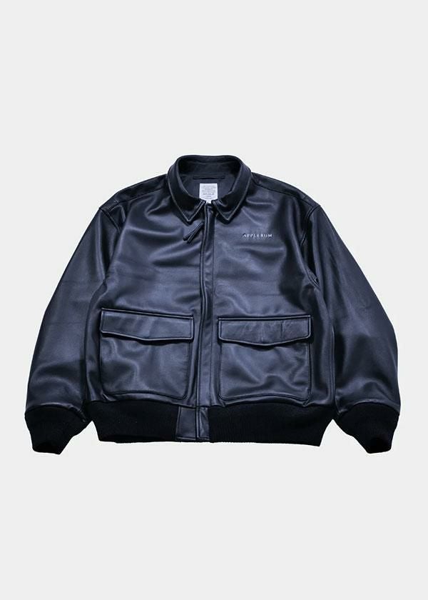APPLEBUM アップルバム A-2 Leather Jacket
