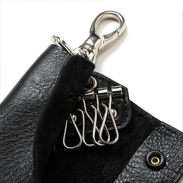 CALEE キャリー STUDS LEATHER KEY CASE CL-25AW025LE