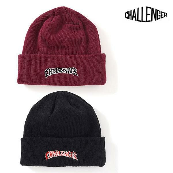 CHALLENGER チャレンジャー CRUSH LOGO KNIT CAP