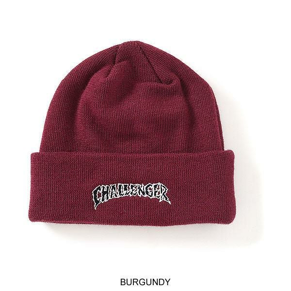 CHALLENGER チャレンジャー CRUSH LOGO KNIT CAP