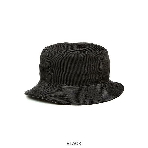 CALEE キャリー CAL NT LOGO CORDUROY BUCKET HAT