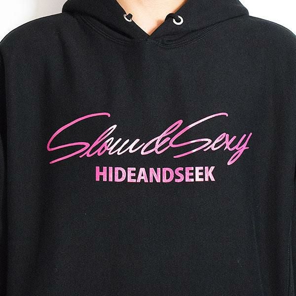 HIDE AND SEEK ハイドアンドシーク SLOW＆SEXY Hooded Sweat Shirt