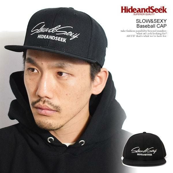 HIDE AND SEEK ハイドアンドシーク SLOW＆SEXY Baseball CAP