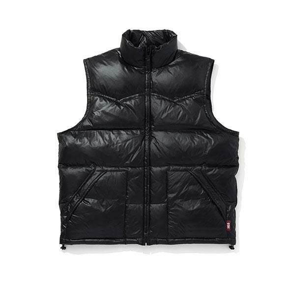 HIDE AND SEEK ハイドアンドシーク Western Down Vest (25aw)