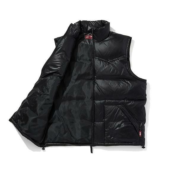 新品未使用 HIDE AND SEEK Western Down Vest M HIDE AND SEEK ハイドアンドシーク Western Down Vest (25aw)
