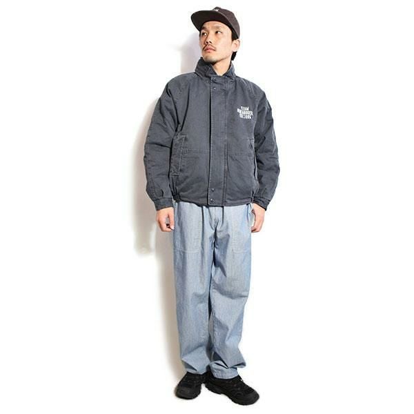 HIDE AND SEEK ハイドアンドシーク Washed Sailing Jacket