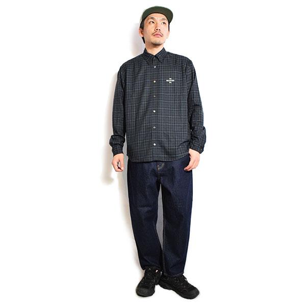 HIDE AND SEEK ハイドアンドシーク Check B.D. L/S Shirt HIDE AND SEEK ハイドアンドシーク Check B.D. L/S Shirt