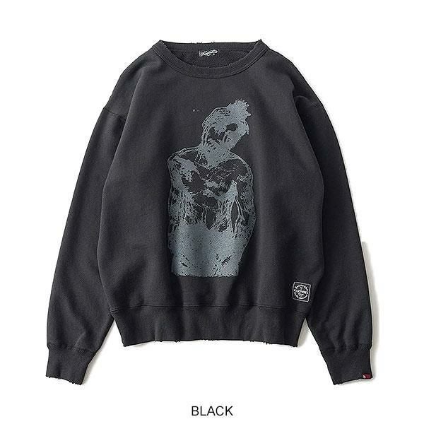 【BLACK】"K"ABUKI-MONO SWEAT NINE MICROPHONES ナインマイクロフォンズ 