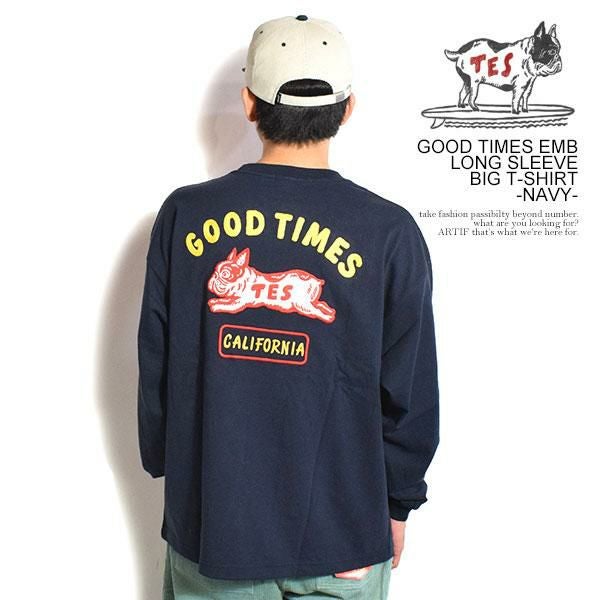 The Endless Summer エンドレスサマー TES GOOD TIMES EMB LONG SLEEVE