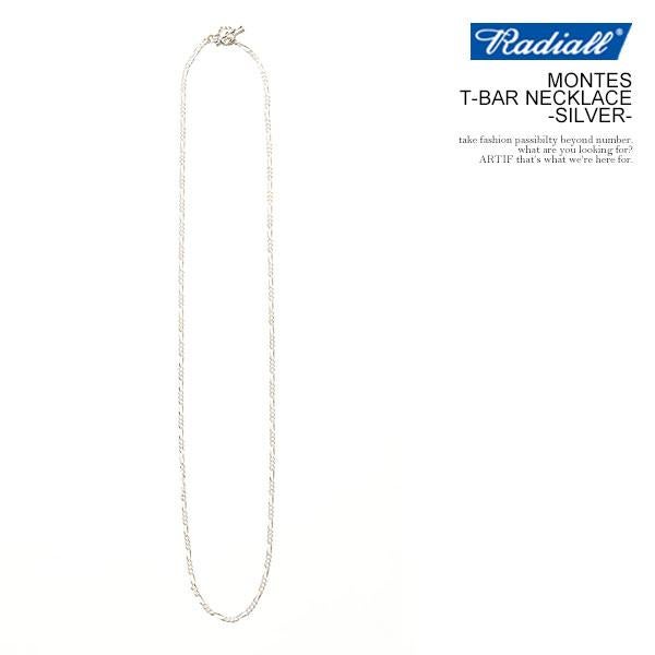 RADIALL ラディアル MONTES - T-BAR NECKLACE -SILVER-