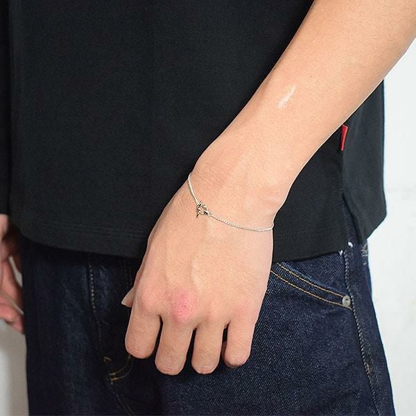 RADIALL ラディアル CURB - T-BAR BRACELET -SILVER-