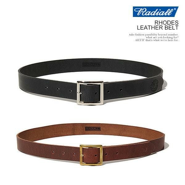 RADIALL ラディアル RHODES - LEATHER BELT