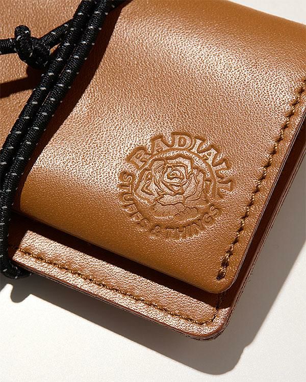RADIALL ラディアル レザーシャグポーチ RADIALL ラディアル LAID BACK - ONE DAY SHAG POUCH