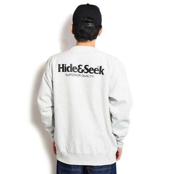 HIDE AND SEEK ハイドアンドシーク Logo Sweat Shirt-2(25aw)