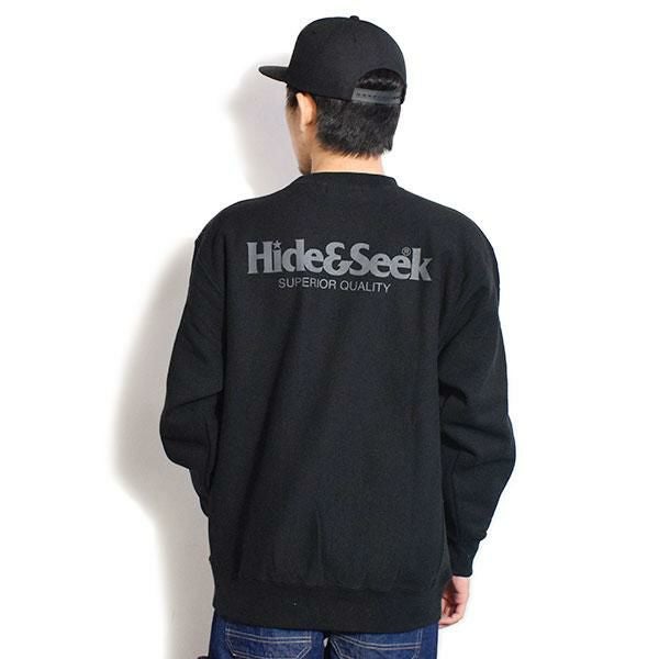 HIDE AND SEEK ハイドアンドシーク Logo Sweat Shirt-2(25aw)