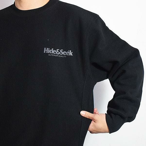 HIDE AND SEEK ハイドアンドシーク Logo Sweat Shirt-2(25aw)