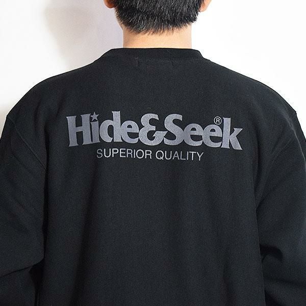 HIDE AND SEEK ハイドアンドシーク Logo Sweat Shirt-2(25aw)