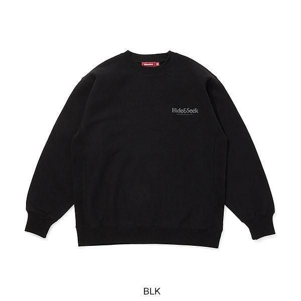 HIDE AND SEEK ハイドアンドシーク Logo Sweat Shirt-2(25aw)