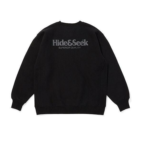 HIDE AND SEEK ハイドアンドシーク Logo Sweat Shirt-2(25aw)
