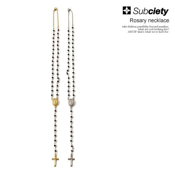 SUBCIETY サブサエティ Rosary necklace
